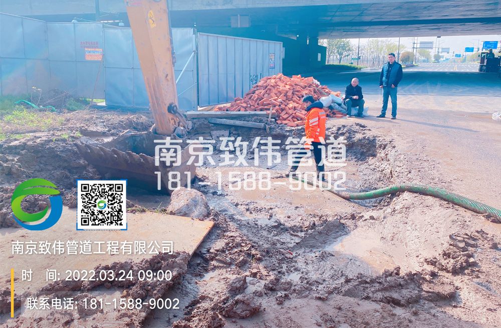 电瓷新村泥浆清理